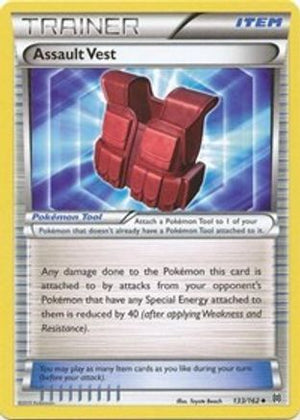 Assault Vest 133/162 - XY  BREAKthrough - Poke-Collect