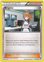 Brigette 134/162 - XY  BREAKthrough Reverse Holofoil - Poke-Collect