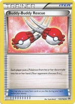 Buddy-Buddy Rescue 135/162 - XY  BREAKthrough Reverse Holofoil - Poke-Collect