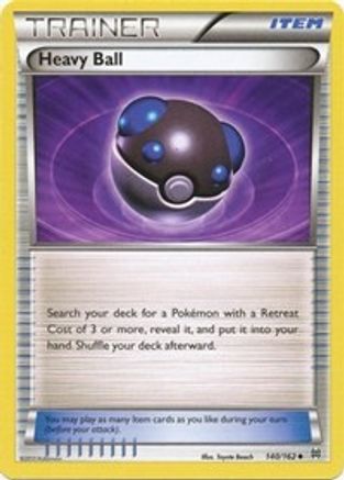 Heavy Ball 140/162 - XY  BREAKthrough - Poke-Collect