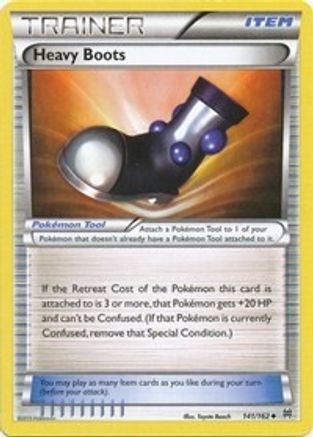 Heavy Boots 141/162 - XY  BREAKthrough Reverse Holofoil - Poke-Collect