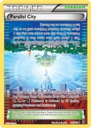Parallel City 145/162 - XY  BREAKthrough Reverse Holofoil - Poke-Collect