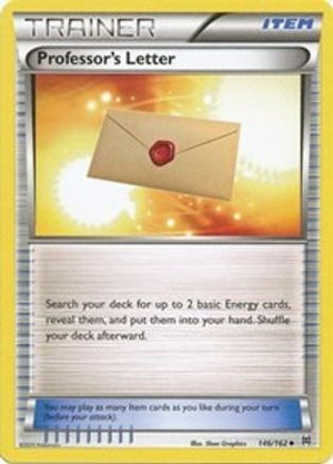 Professor's Letter 146/162 - XY  BREAKthrough Reverse Holofoil - Poke-Collect