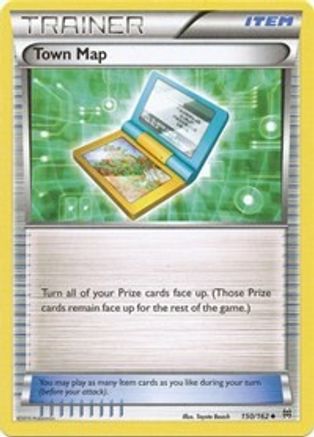 Town Map 150/162 - BREAKthrough - Poke-Collect