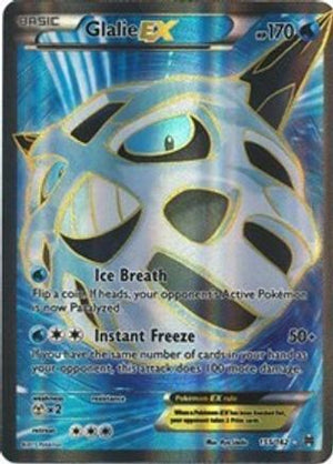 Glalie EX (Full Art) 155/162 - XY  BREAKthrough Holofoil - Poke-Collect