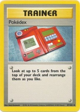 Pokedex 87/102 - Base Set - Poke-Collect