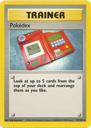 Pokedex 87/102 - Base Set - Poke-Collect