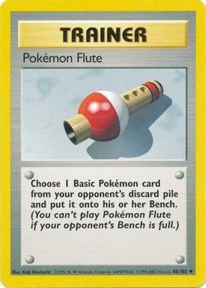 Pokemon Flute 86/102 - Base Set - Poke-Collect