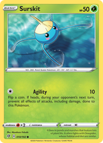 Surskit 10/192 - Rebel Clash Reverse Holofoil - Poke-Collect