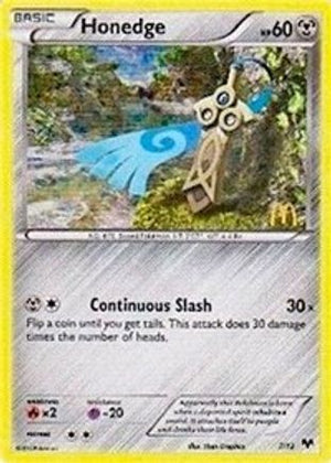 Honedge - 7/12 7/12 - McDonalds Promos 2014 Holofoil - Poke-Collect