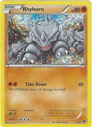 Rhyhorn - 8/12 8/12 - McDonalds Promos 2015 Holofoil - Poke-Collect