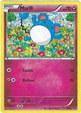Marill - 10/12 10/12 - McDonalds Promos 2015 Holofoil - Poke-Collect
