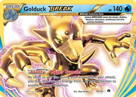 Golduck BREAK 18/122 - XY  BREAKpoint Holofoil - Poke-Collect