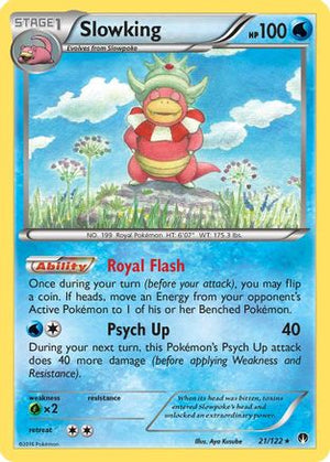 Slowking 21/122 - BREAKpoint Reverse Holofoil - Poke-Collect