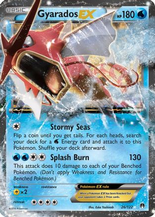 Gyarados EX 26/122 - XY  BREAKpoint Holofoil - Poke-Collect
