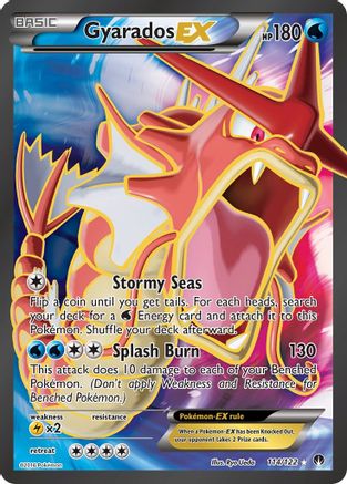 Gyarados EX (Full Art) 114/122 - XY  BREAKpoint Holofoil - Poke-Collect