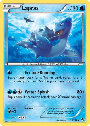 Lapras 28/122 - XY  BREAKpoint - Poke-Collect