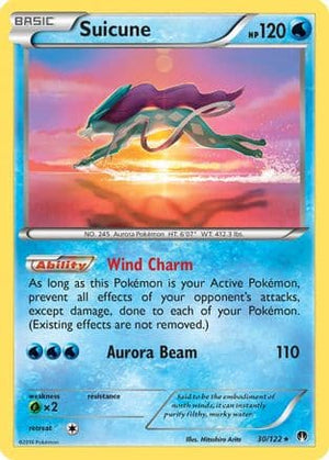 Suicune 30/122 - BREAKpoint Reverse Holofoil