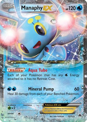 Manaphy-EX 32/122 - BREAKpoint Holofoil