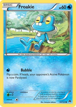 Froakie 38/122 - XY  BREAKpoint - Poke-Collect