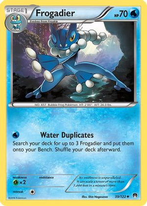 Frogadier 39/122 - XY  BREAKpoint - Poke-Collect