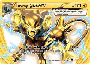 Luxray BREAK 47/122 - XY  BREAKpoint Holofoil - Poke-Collect