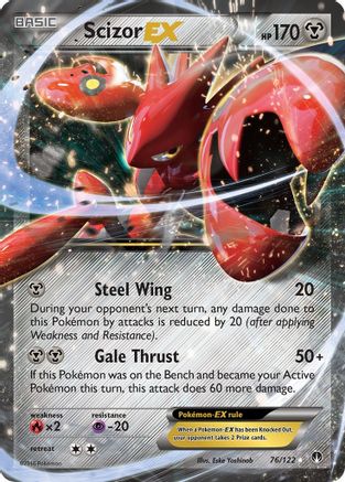 Scizor EX 76/122 - XY  BREAKpoint Holofoil - Poke-Collect