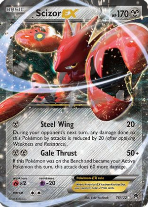 Scizor EX 76/122 - XY  BREAKpoint Holofoil - Poke-Collect