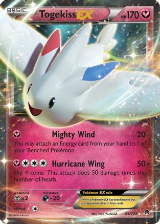 Togekiss-EX 83/122 - BREAKpoint Holofoil - Poke-Collect