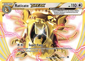 Raticate BREAK 89/122 - XY  BREAKpoint Holofoil - Poke-Collect
