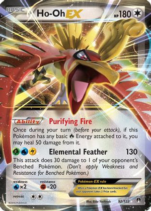 Ho-Oh-EX 92/122 - BREAKpoint Holofoil