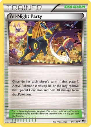All-Night Party 96/122 - XY  BREAKpoint - Poke-Collect