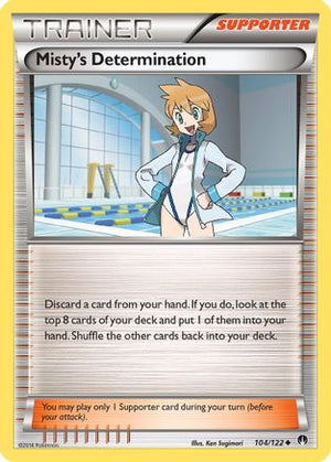 Misty's Determination 104/122 - XY  BREAKpoint - Poke-Collect