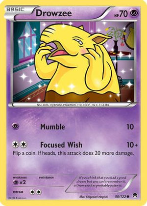 Drowzee 50/122 - BREAKpoint Reverse Holofoil