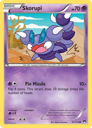 Skorupi 53/122 - BREAKpoint - Poke-Collect