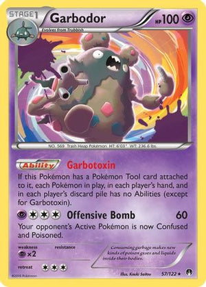 Garbodor 57/122 - BREAKpoint Reverse Holofoil