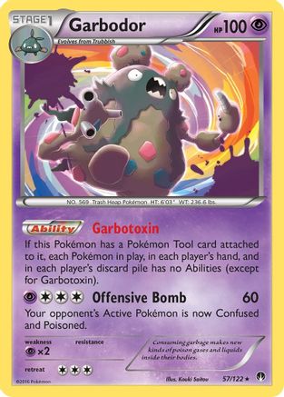 Garbodor 57/122 - XY  BREAKpoint Holofoil - Poke-Collect