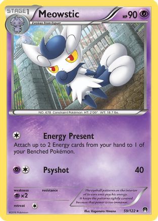 Meowstic 59/122 - XY  BREAKpoint - Poke-Collect