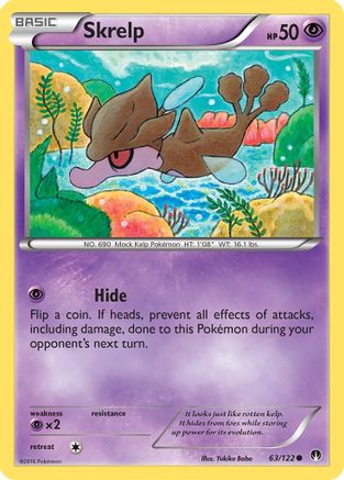 Skrelp 63/122 - BREAKpoint Reverse Holofoil - Poke-Collect