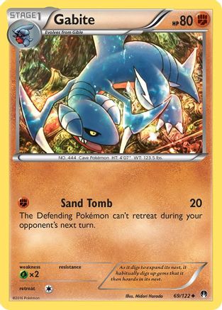 Gabite 69/122 - XY  BREAKpoint - Poke-Collect