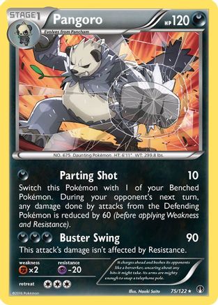Pangoro 75/122 - XY  BREAKpoint Reverse Holofoil - Poke-Collect
