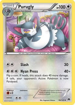Purugly 94/122 - XY  BREAKpoint Reverse Holofoil - Poke-Collect
