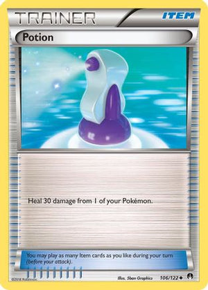 Potion 106/122 - XY  BREAKpoint Reverse Holofoil - Poke-Collect