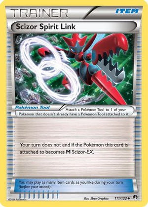 Scizor Spirit Link 111/122 - BREAKpoint Reverse Holofoil