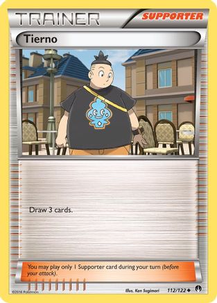 Tierno 112/122 - BREAKpoint Reverse Holofoil - Poke-Collect