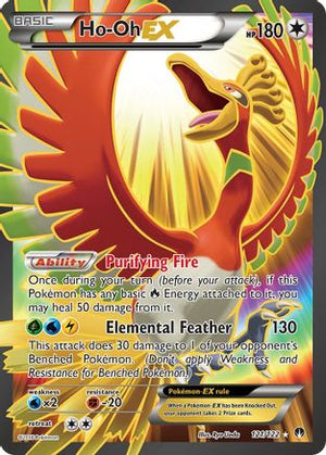 Ho-Oh-EX 121/122 - BREAKpoint Holofoil