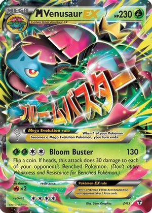 M Venusaur EX 2/83 - Generations Holofoil - Poke-Collect