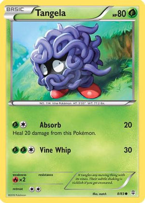 Tangela 8/83 - Generations Reverse Holofoil - Poke-Collect