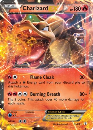 Charizard EX 11/83 - Generations Holofoil - Poke-Collect