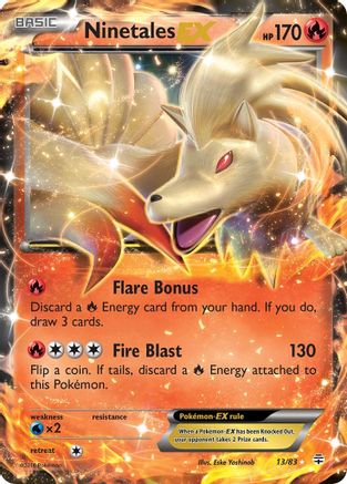 Ninetales EX 13/83 - Generations Holofoil - Poke-Collect